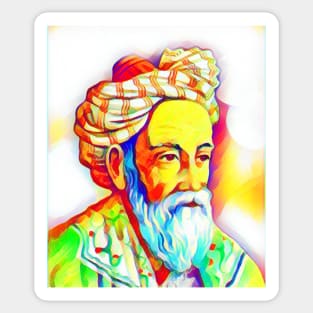 Omar Khayyam Portrait | Omar Khayyam Artwork 7 Sticker